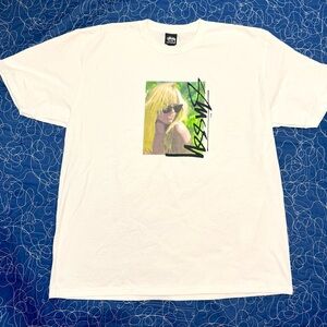 Stüssy- Girl T- XL - white.